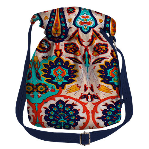 

Сумка мешок Torba Presentville Яркий орнамент 30x30 см