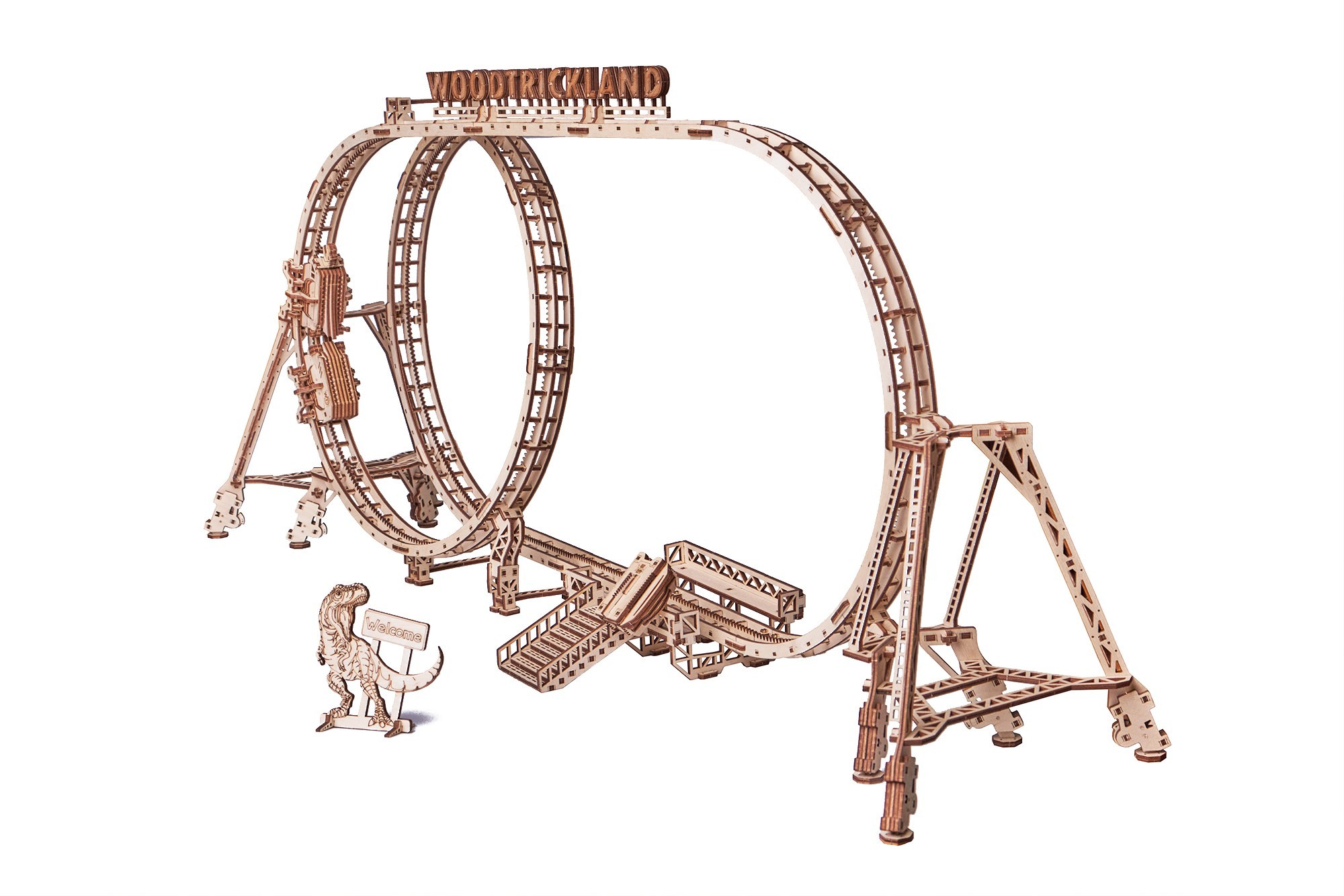

Конструктор Wood Trick Американские горки