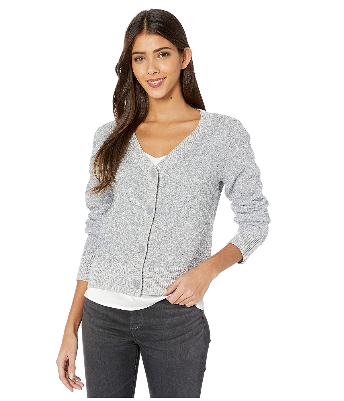 

Кардиган Kate Spade Textured Sparkle Silver, L (48)