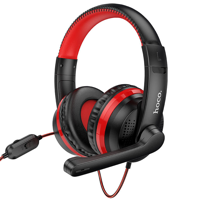 

Стерео Наушники Hoco W103 Magic Tour Gaming Красный (184346)