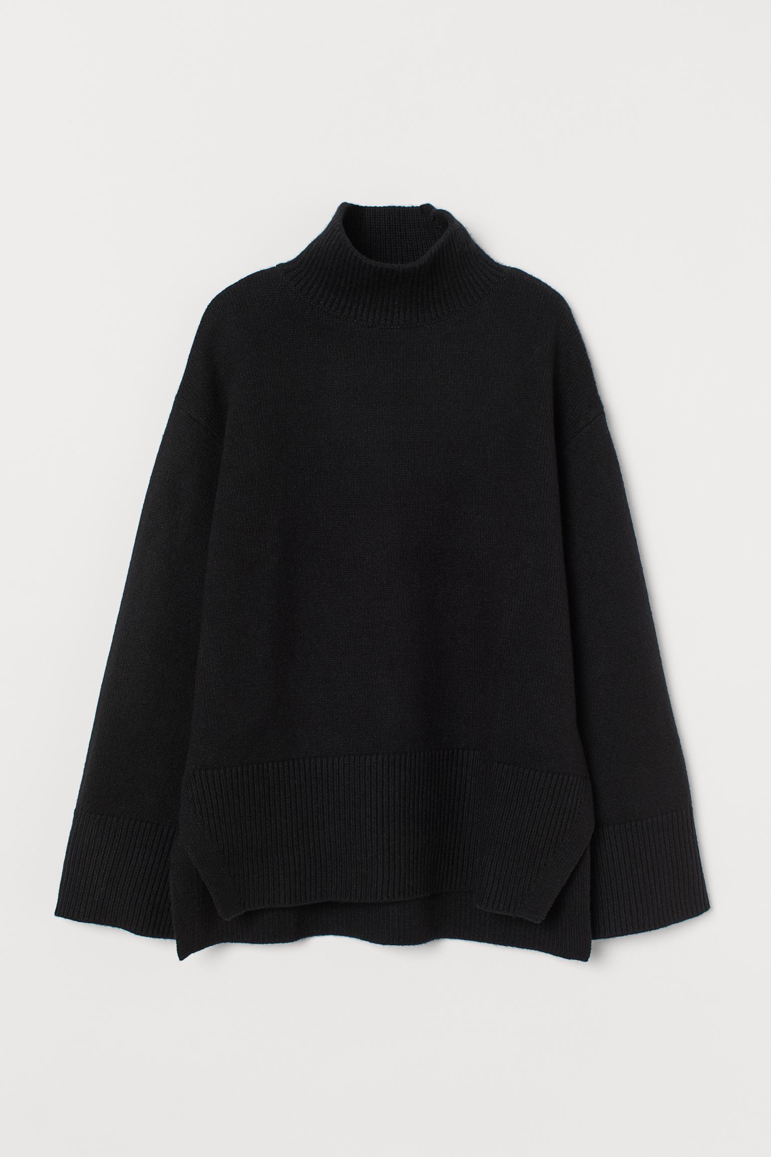 

Свитер H&M XS черный 2098732742