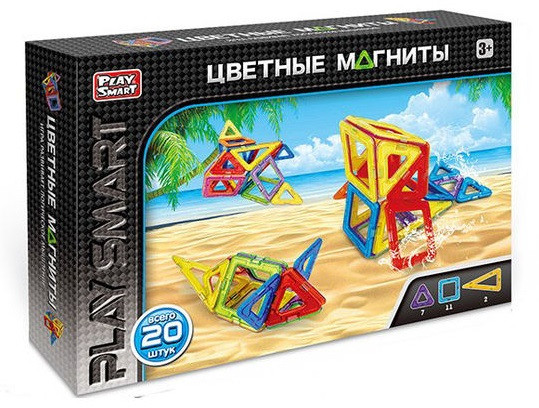 

Конструктор магнитный Play Smart 2467
