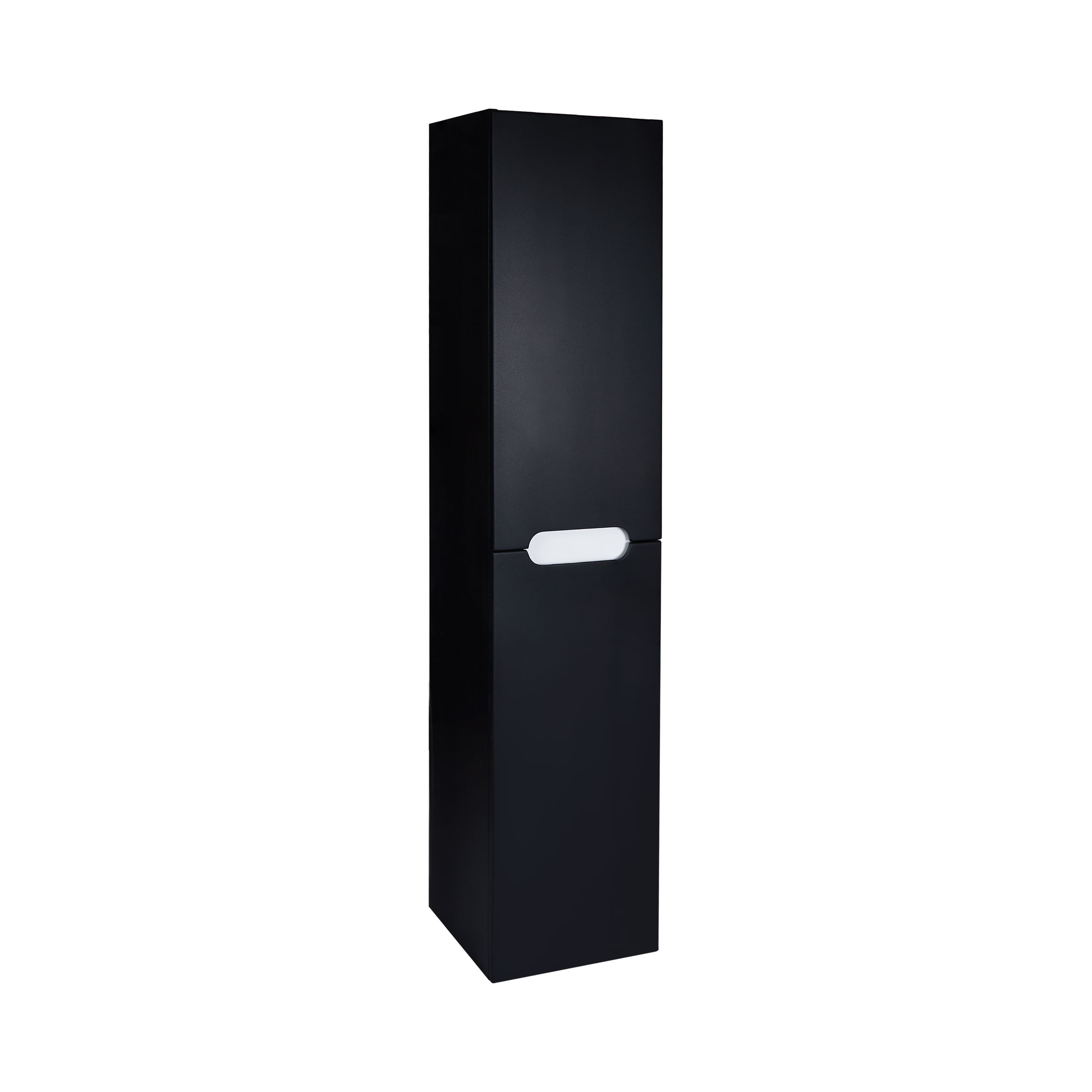 

Пенал подвесной Qtap Virgo 350х1650 Black/White QT1876PP1652RBW