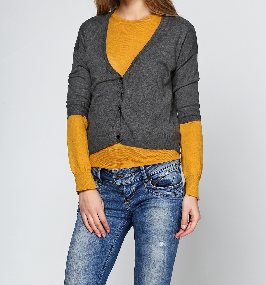 

Кардиган Zara 1509-107-812 S серый