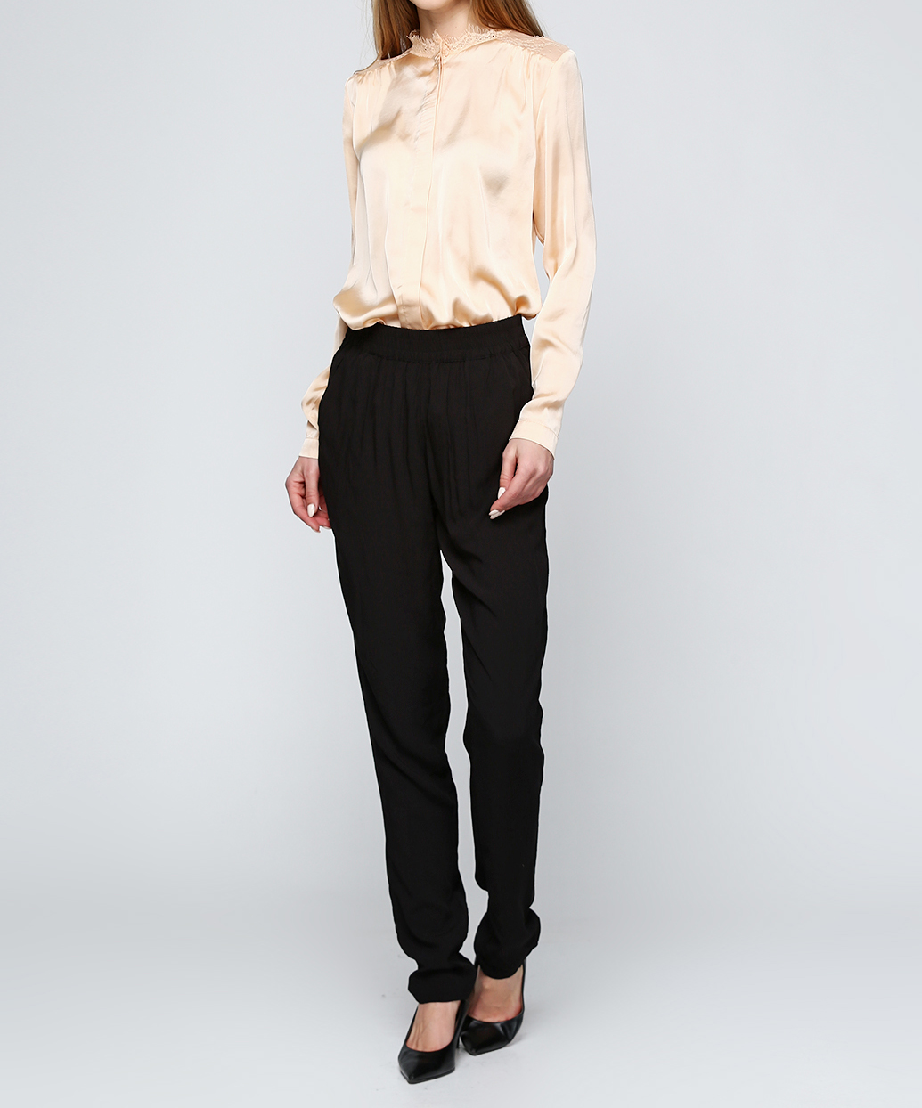 

Брюки Vila 32133403-BLACK  черный, Брюки Vila 32133403-BLACK XS черный