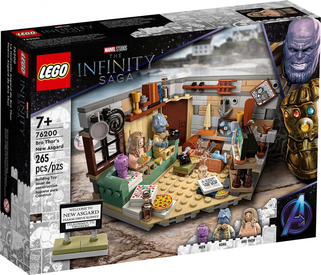

Lego Super Heroes Новый Асгард Бро Тора 76200