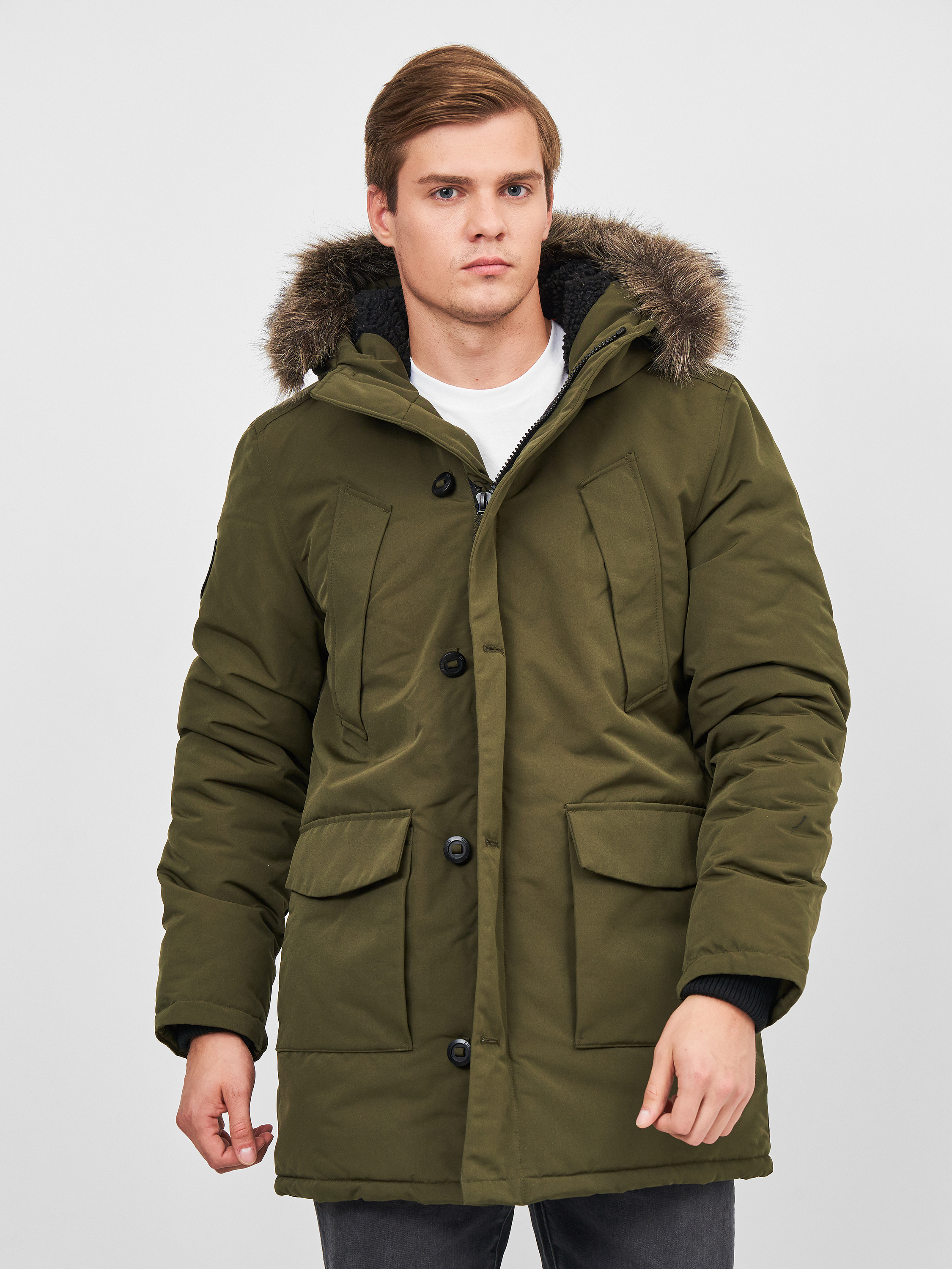 

Парка Superdry M5011192A-LO3 L Surplus Goods Olive