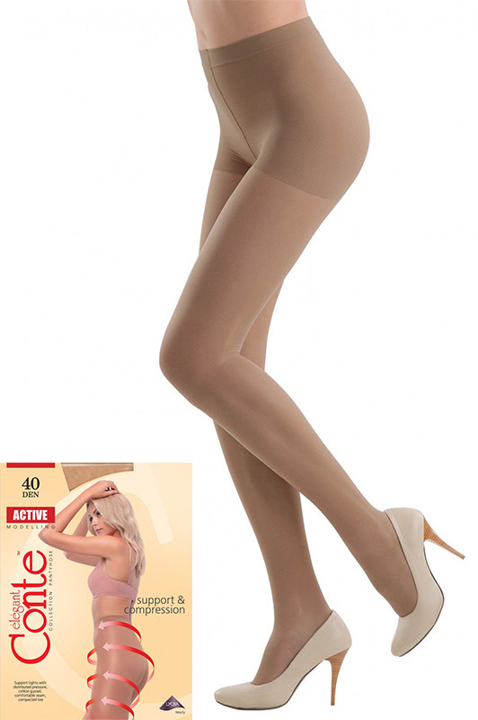 

Conte Active Колготки 40 den natural - размер, Conte Active Колготки 40 den natural - размер 2