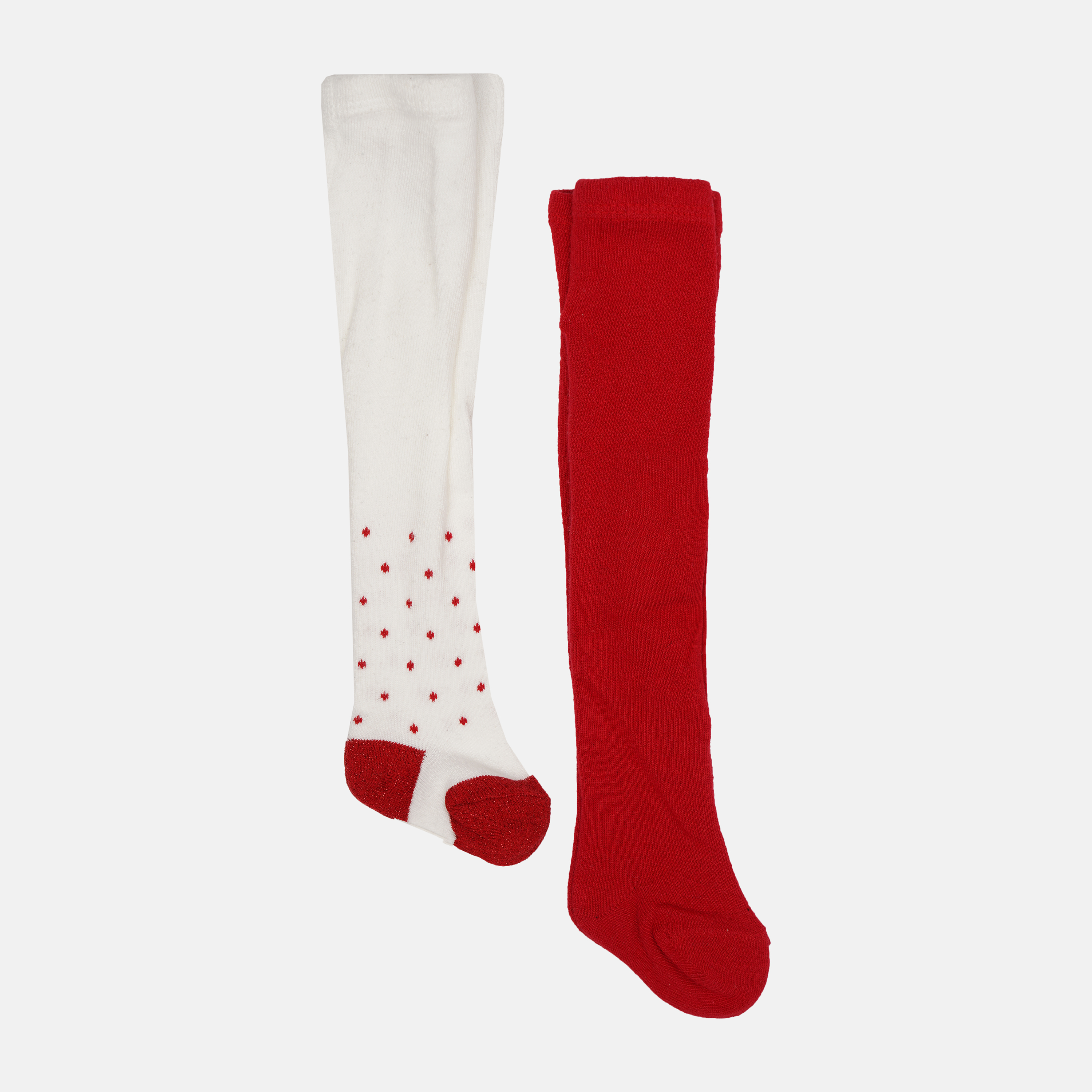 

Колготки (2шт) C&A 44 50см красный, белый 760132023945