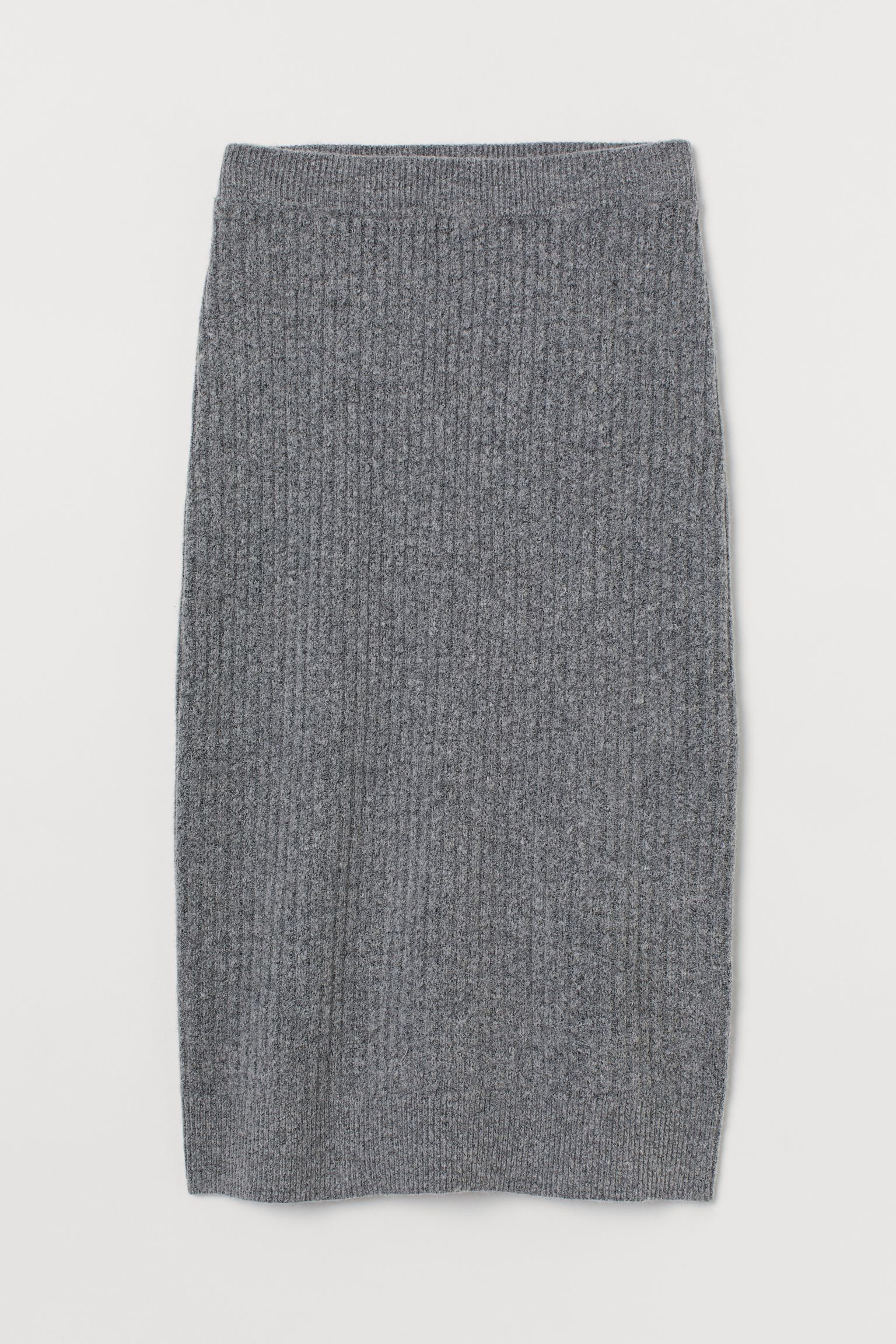 

Юбка H&M XS серый меланж 2099552913