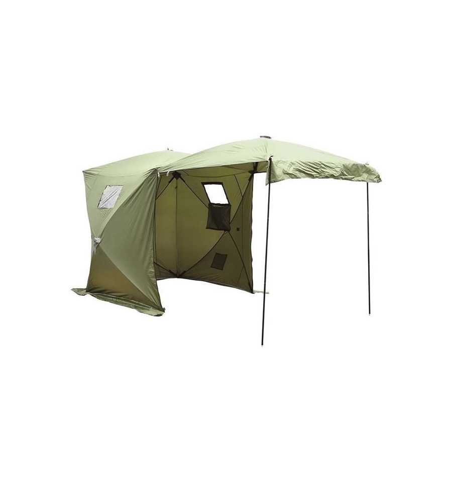 

Палатка для Рыбалки/Шатер/Тент 180x180x205 см CarpZoom nstaQuick Fishing Tent Ловля Карпа Зеленый