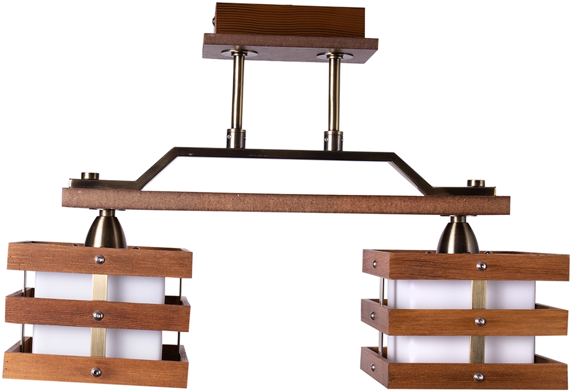 

Люстра Altalusse INL-9215C-02 Antique brass Walnut Е14 2x40 Вт
