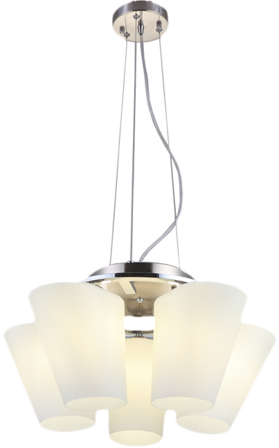 

Люстра Altalusse INL-9404P-05 Chrome Satin nickel Е14 5x40 Вт