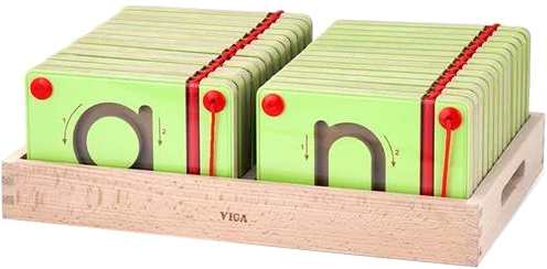 

Обучающий набор Viga Toys Учимся писать Английские строчные буквы (50338)