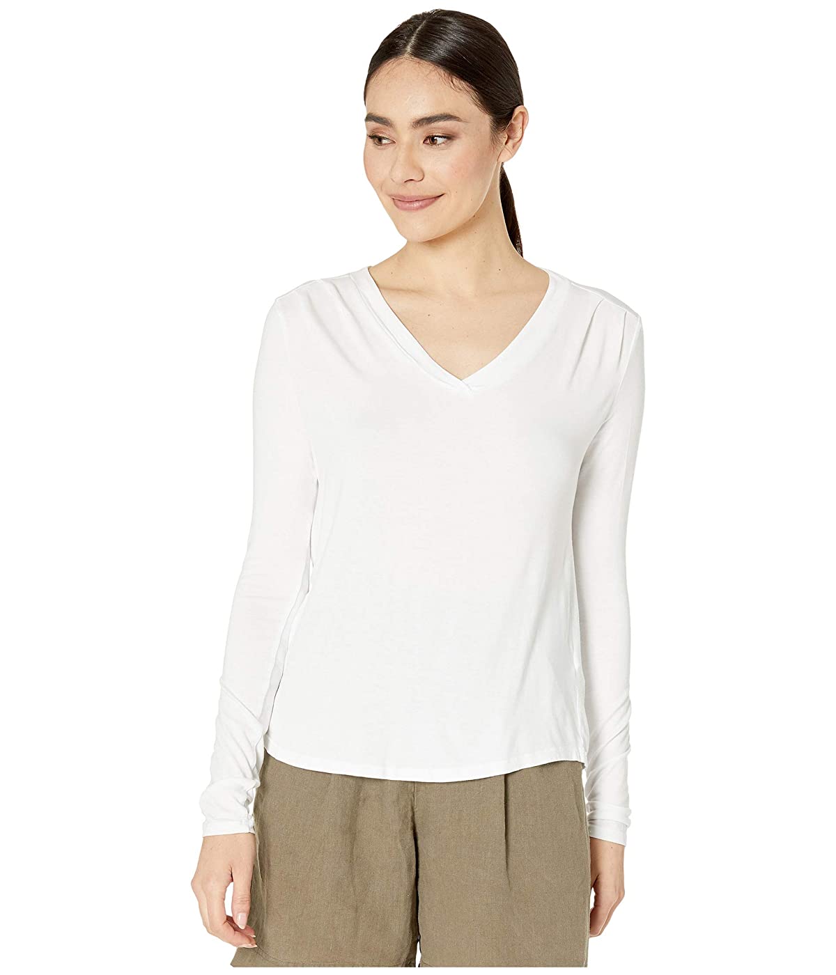 

Лонгслив Michael Stars Lena Luxe Jersey Shirt w/ Pleats White,  (48, Лонгслив Michael Stars Lena Luxe Jersey Shirt w/ Pleats White, L (48)