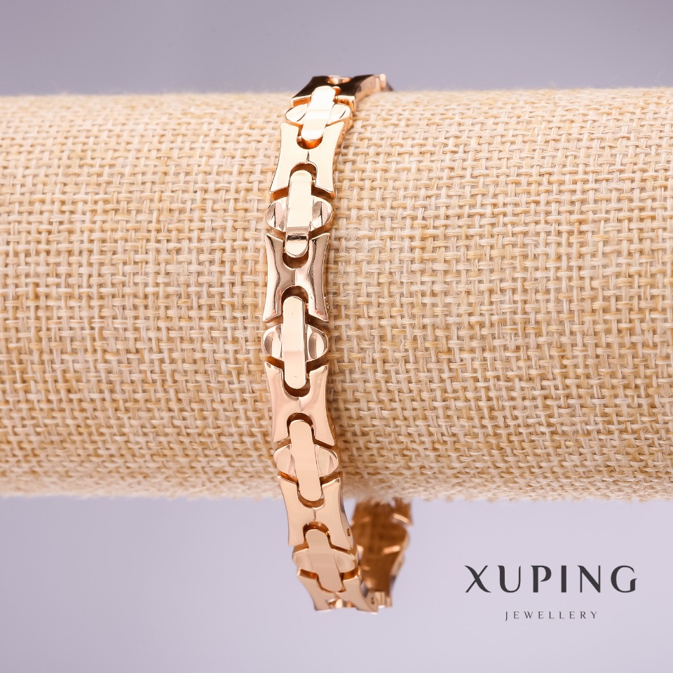 

Браслет Xuping крупный позолота, толщина 8мм, длина 19см, ida31685