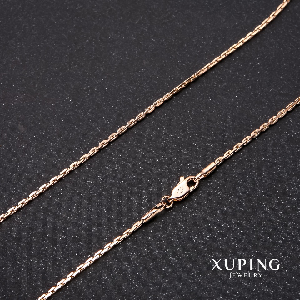 

Цепочка Xuping плетение Якорное, длина 45см, толщина 1,8мм Позолота, ida35395