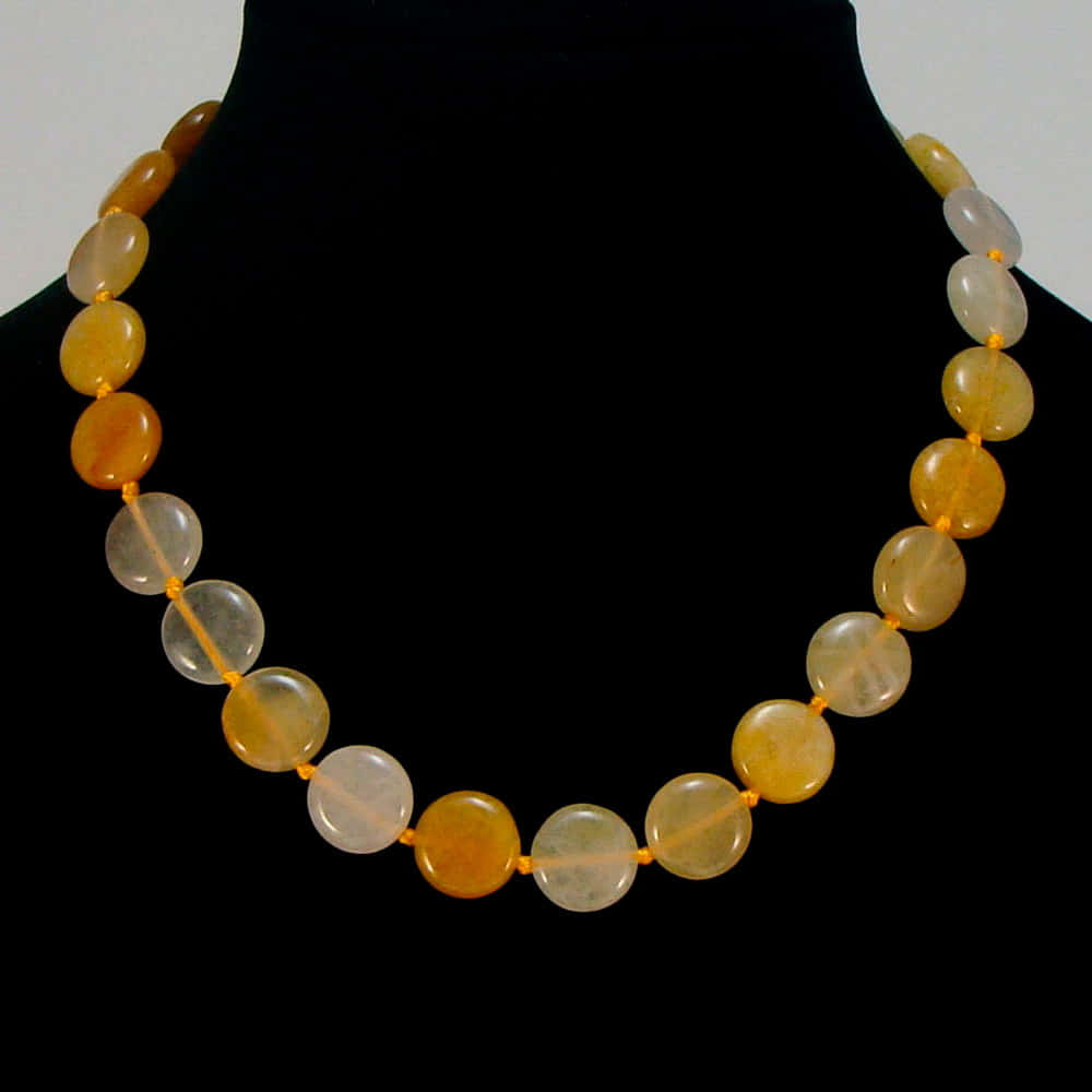 

Бусы из цитрина (16 мм), fazS0528