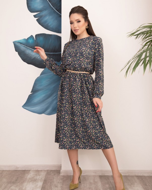 

Платье ISSA PLUS 12517 S мультиколор