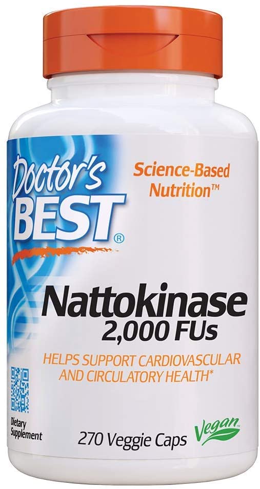 

Doctor's Best Nattokinase 2,000 FUs 270 капсул (4384303723)