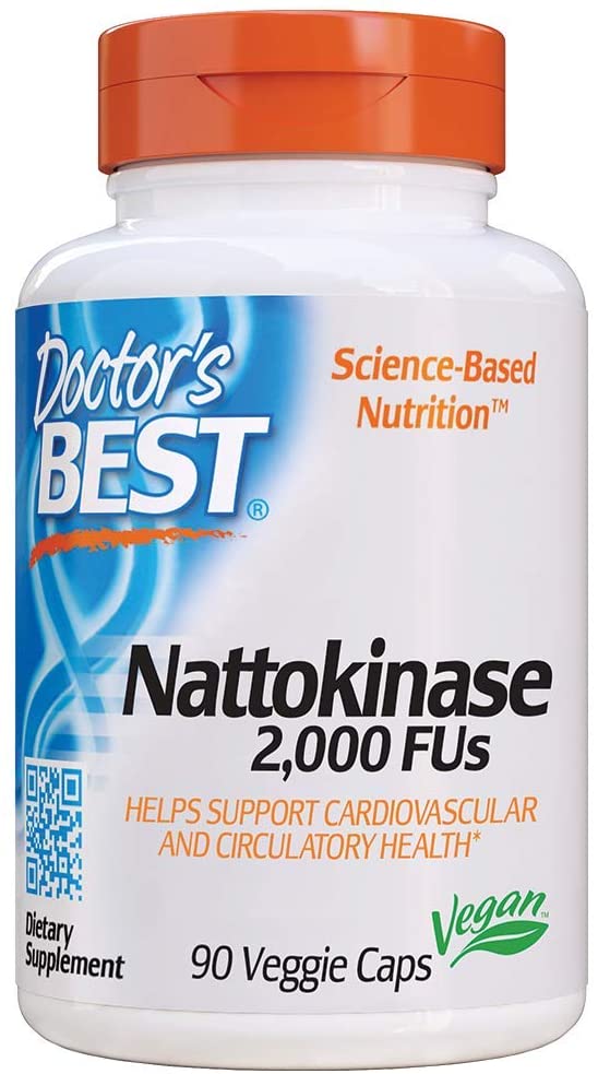 

Doctor's Best Nattokinase 2,000 FUs 90 капсул (4384303722)
