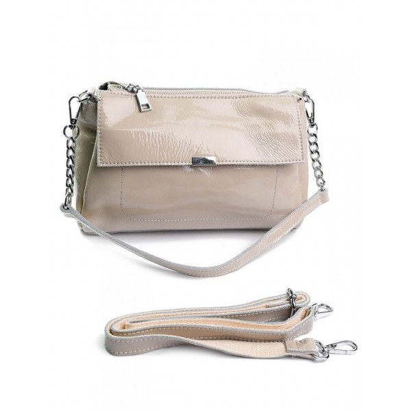 

Сумка женская натуральная кожа Parse 8721-3 Beige