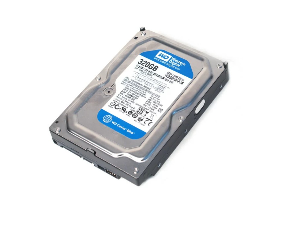 

Жорсткий диск Western Digital Caviar Blue 320GB 7200rpm 8MB WD3200AAJS 3.5 SATAII