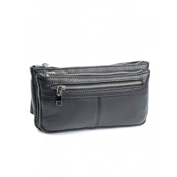 

Мужской клатч из кожи BagMan 2031 Black