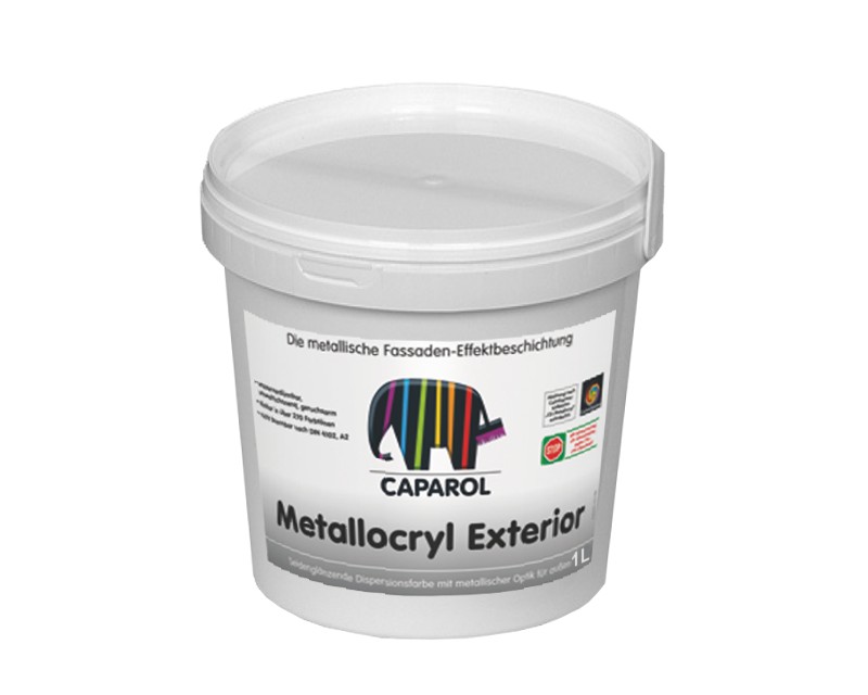 

Краска "металлик" CAPADECOR METALLOCRYL EXTERIOR декоративная 1л