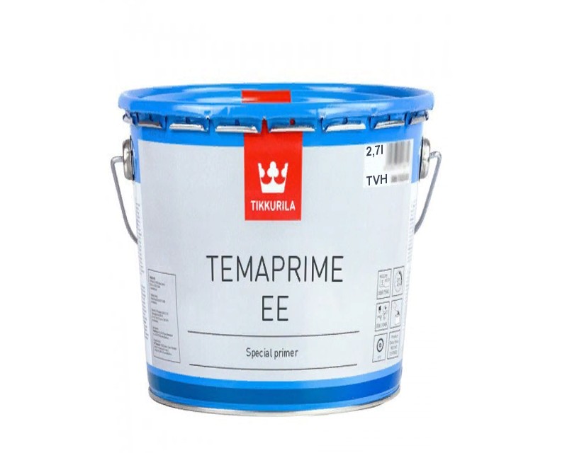 

Грунт алкидный TIKKURILA TEMAPRIME ЕЕ антикоррозионный TVH-белый, 2,7л