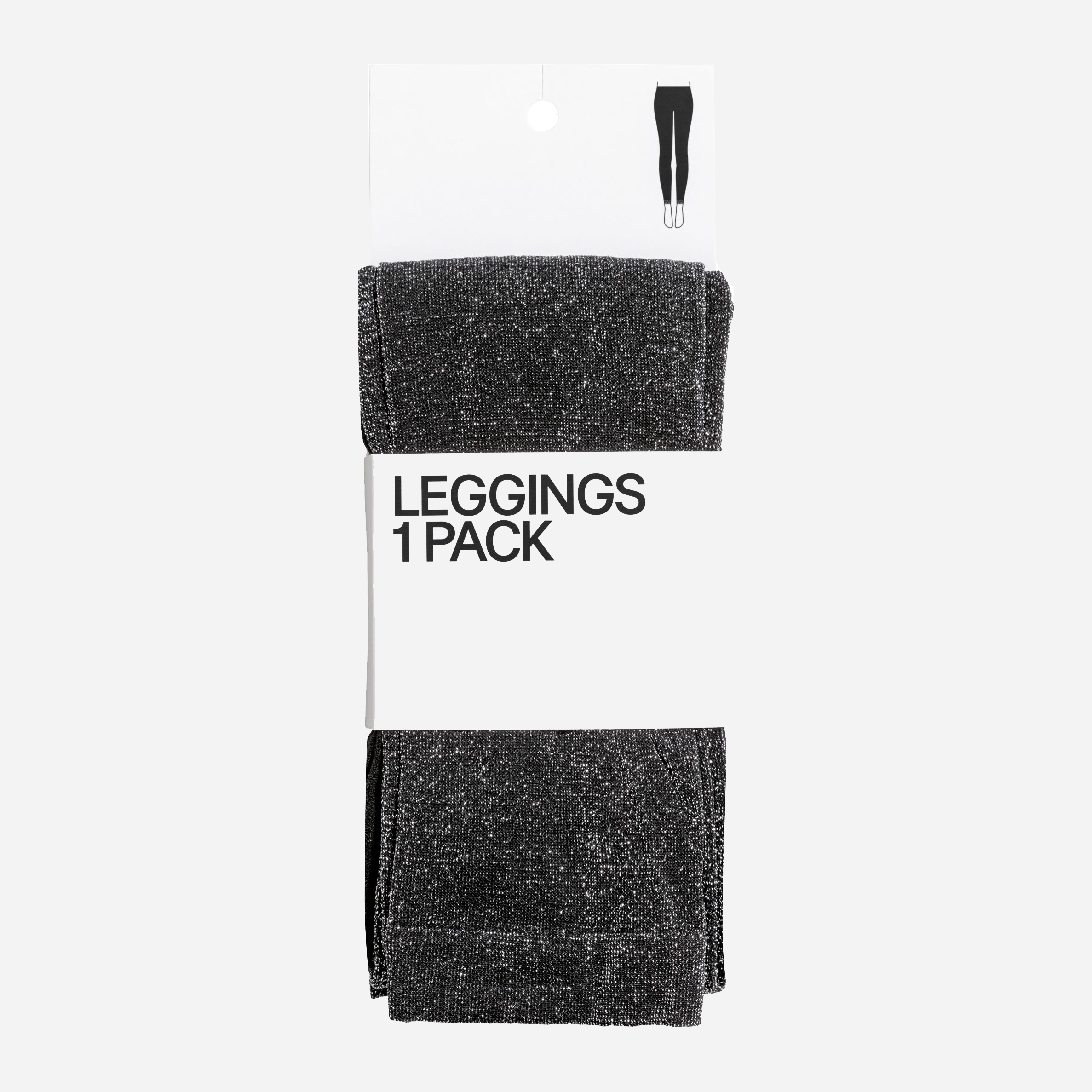 

Леггинсы H&M 5459392sdm M Серебристые