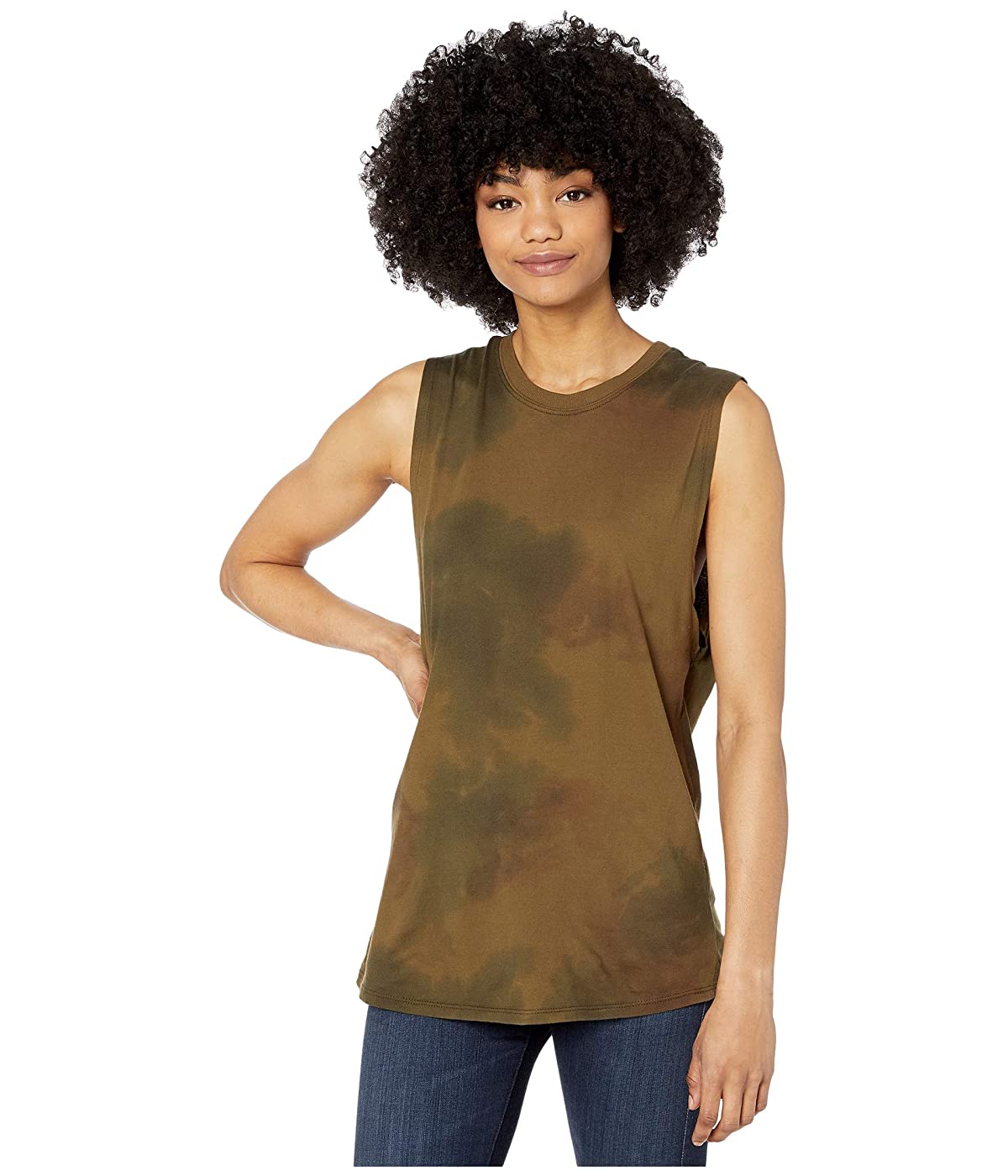 

Майка AG Adriano Goldschmied Zoey Tank Watercolor Camo Dried Grass, S (44)