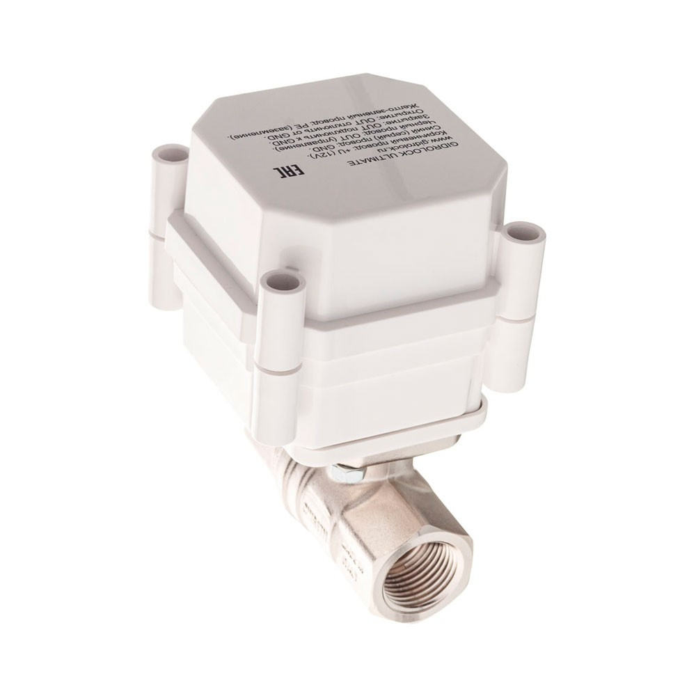 

Кран с электроприводом Gidrolock Ultimate Bugatti 3/4"