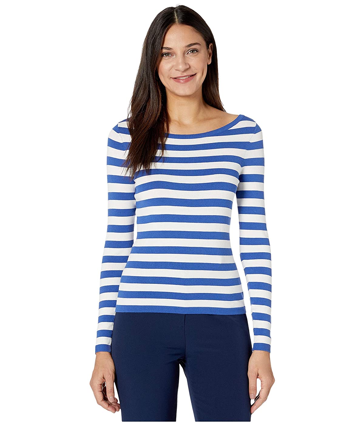 

Свитер Milly Boat Neck Top French Blue/White, M (46)