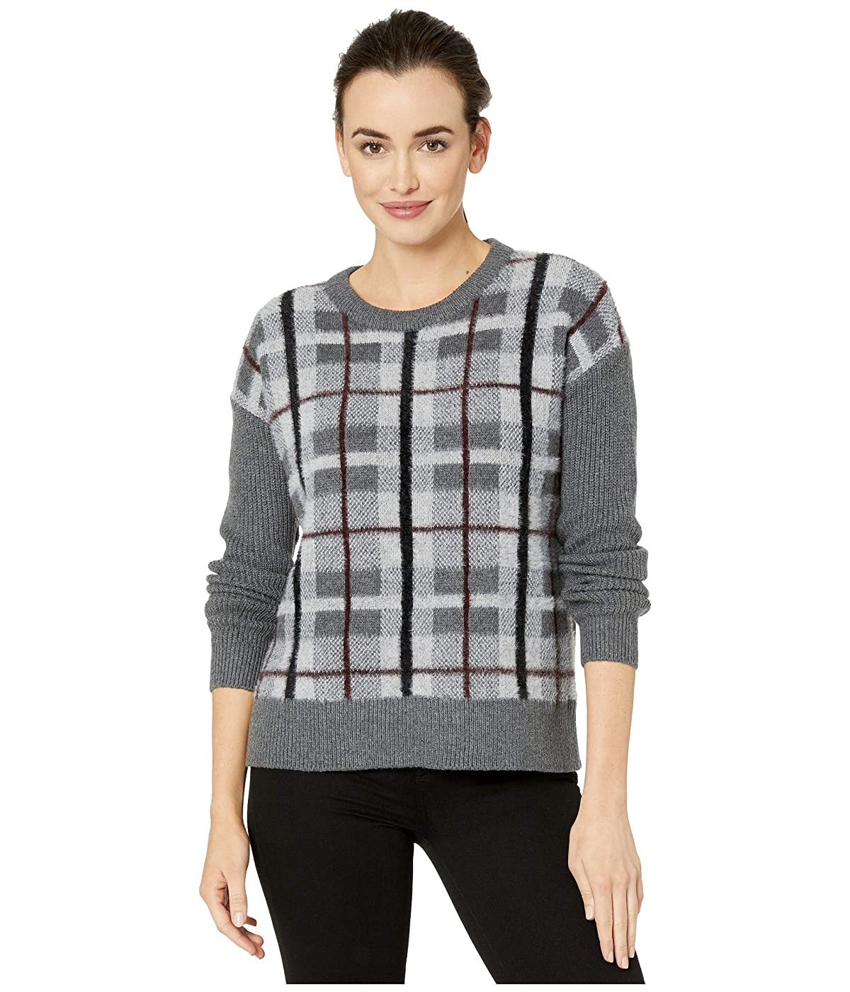

Свитер Vince Camuto Plaid Short Eyelash Medium Heather Grey,  (48, Свитер Vince Camuto Plaid Short Eyelash Medium Heather Grey, L (48)