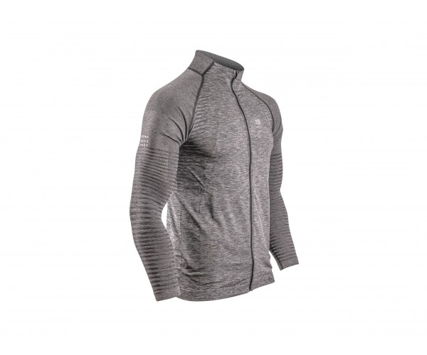 

Кофта Compressport 3D SEAMLESS ZIP SWEATSHIRT  Cерая, Кофта Compressport 3D SEAMLESS ZIP SWEATSHIRT L Cерая