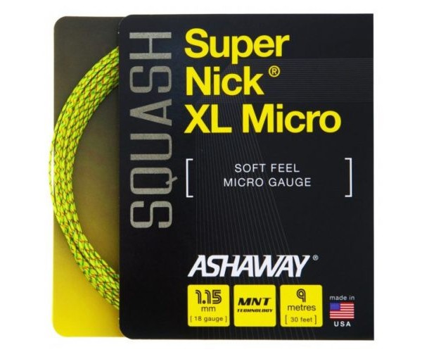 

Струна для сквоша Ashaway SuperNick XL Micro