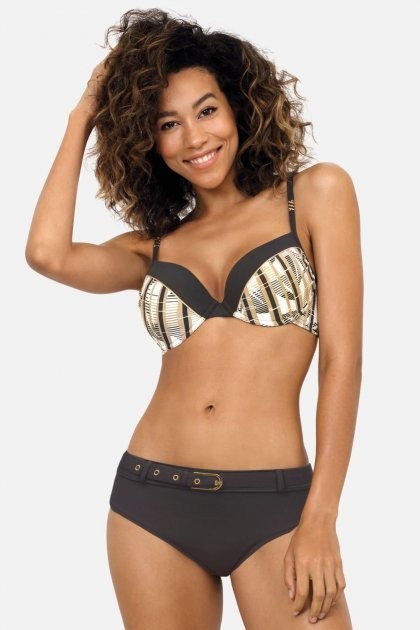 

Купальник раздельный Feba F21H 769  графитовый, Купальник раздельный Feba F21H 769 36D графитовый