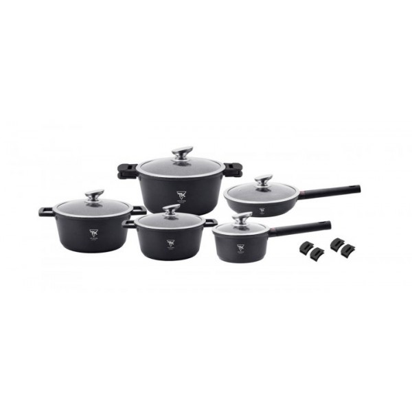 

Набор посуды TOP KITCHEN TK00020 9 предметов Черный