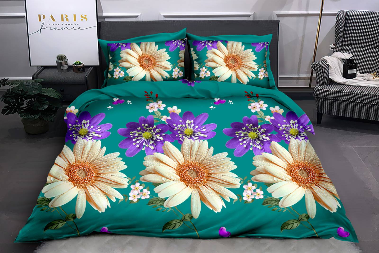 

Постельное белье MirSon 17-0430 Green Field Kids Детский италия, бязь