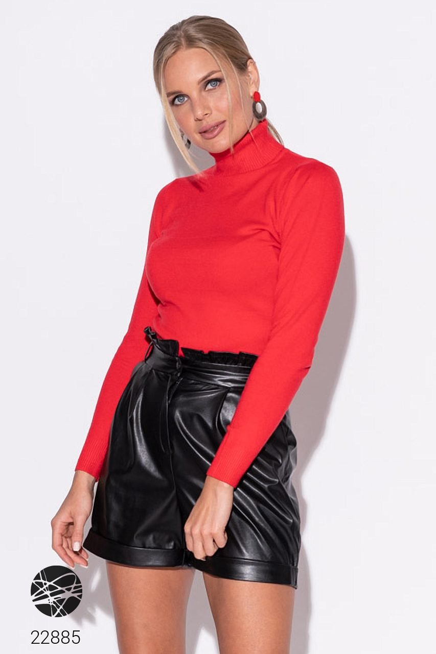 

Водолазка с воротом с отворотом Фасон 22885_UNI UNI