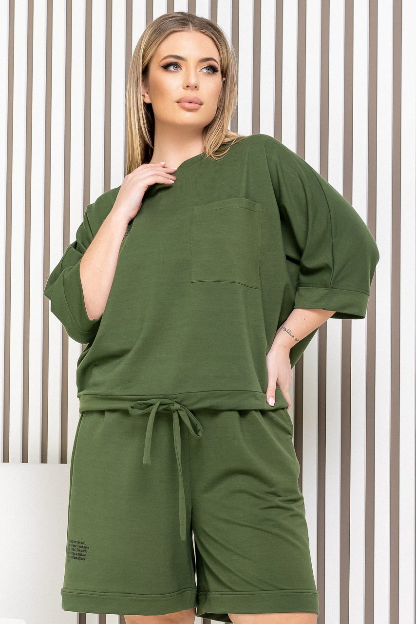 

Комплект из футболки и шорт Фасон 31495_52-54 52-54