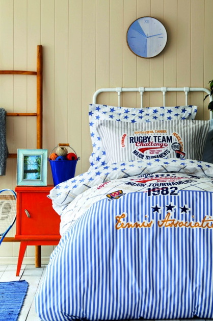 

Постельное белье Karaca Home Challenge mavi 2020-2 Детский турция, ранфорс