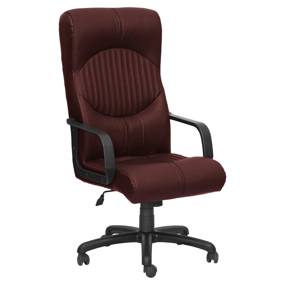 

Кресло офисное Геркулес механизм Tilt, пластик черный/кожзаменитель Неаполь N-77 коричнево-красный пятнистый AMF