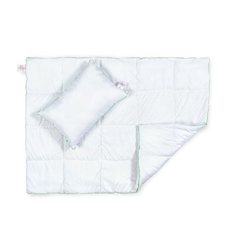 

Комплект детский MirSon Eco Eco-Soft 110х140 см + 40х60 см зимний италия, eco-soft