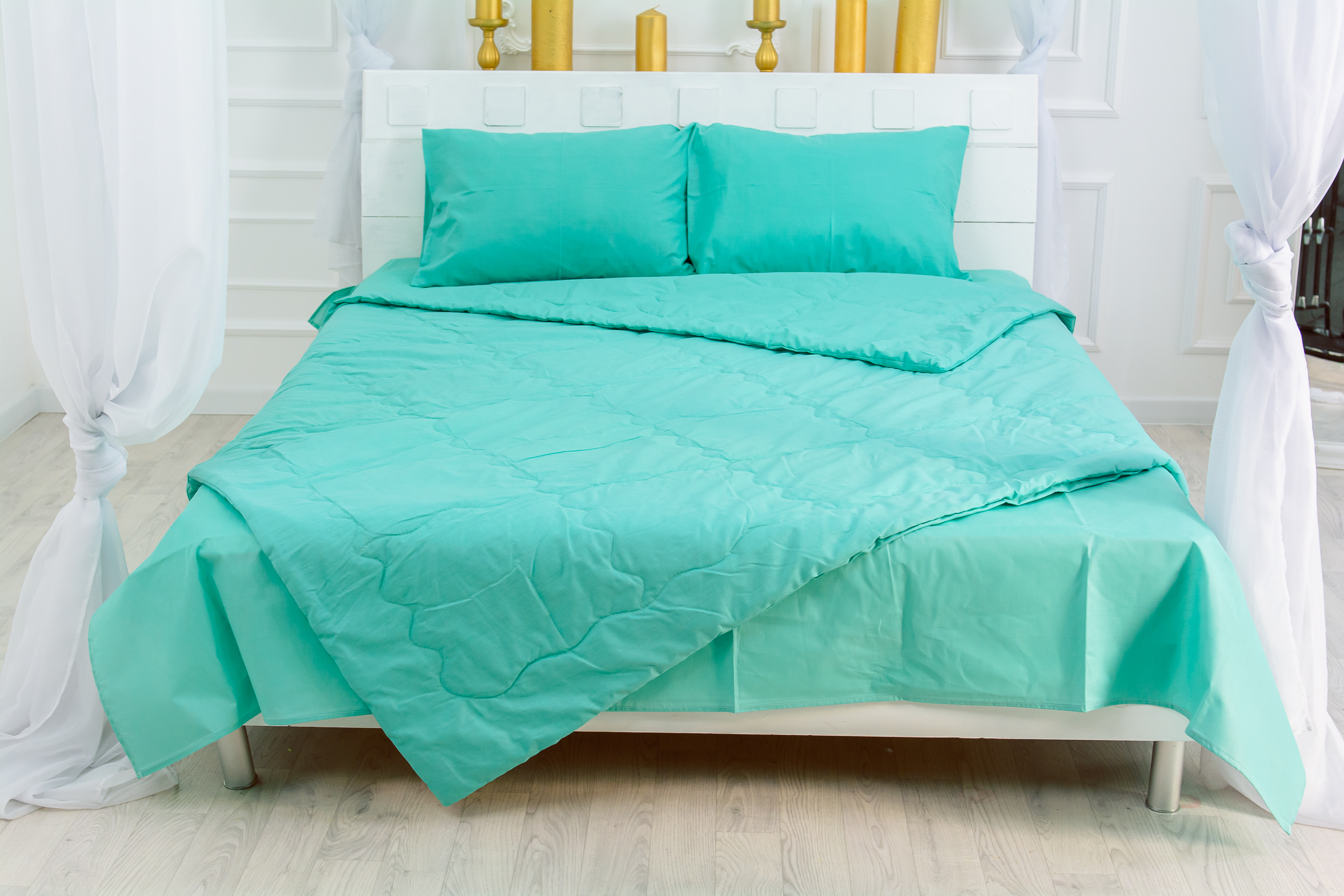

Одеяло MirSon 2377 Mint 110х140 см италия, бамбук