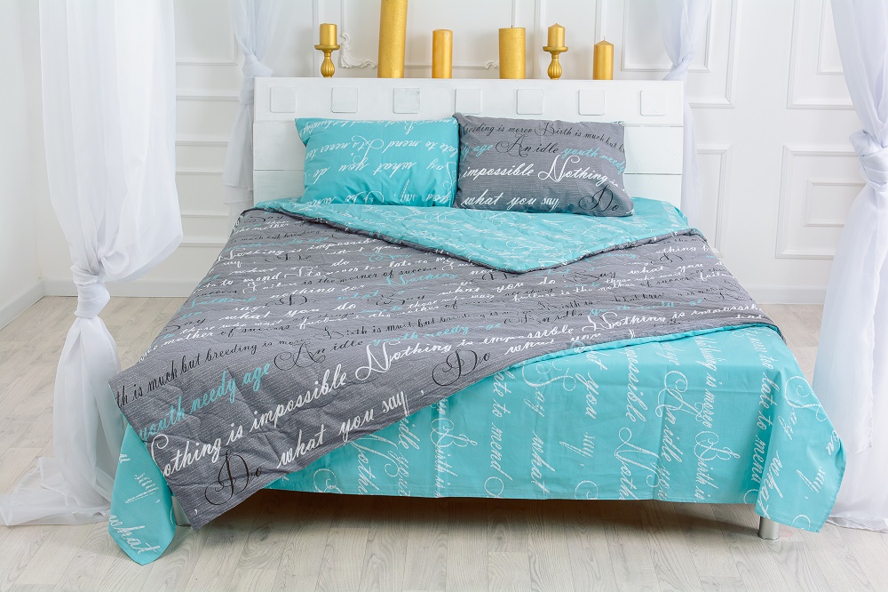 

Набор MirSon №2562 Хлопок 17-0003 Tulio (одеяло + 2 подушки + 2 наволочки + простынь) 172х205 см + 200х220 см + 50х70 см италия, хлопок