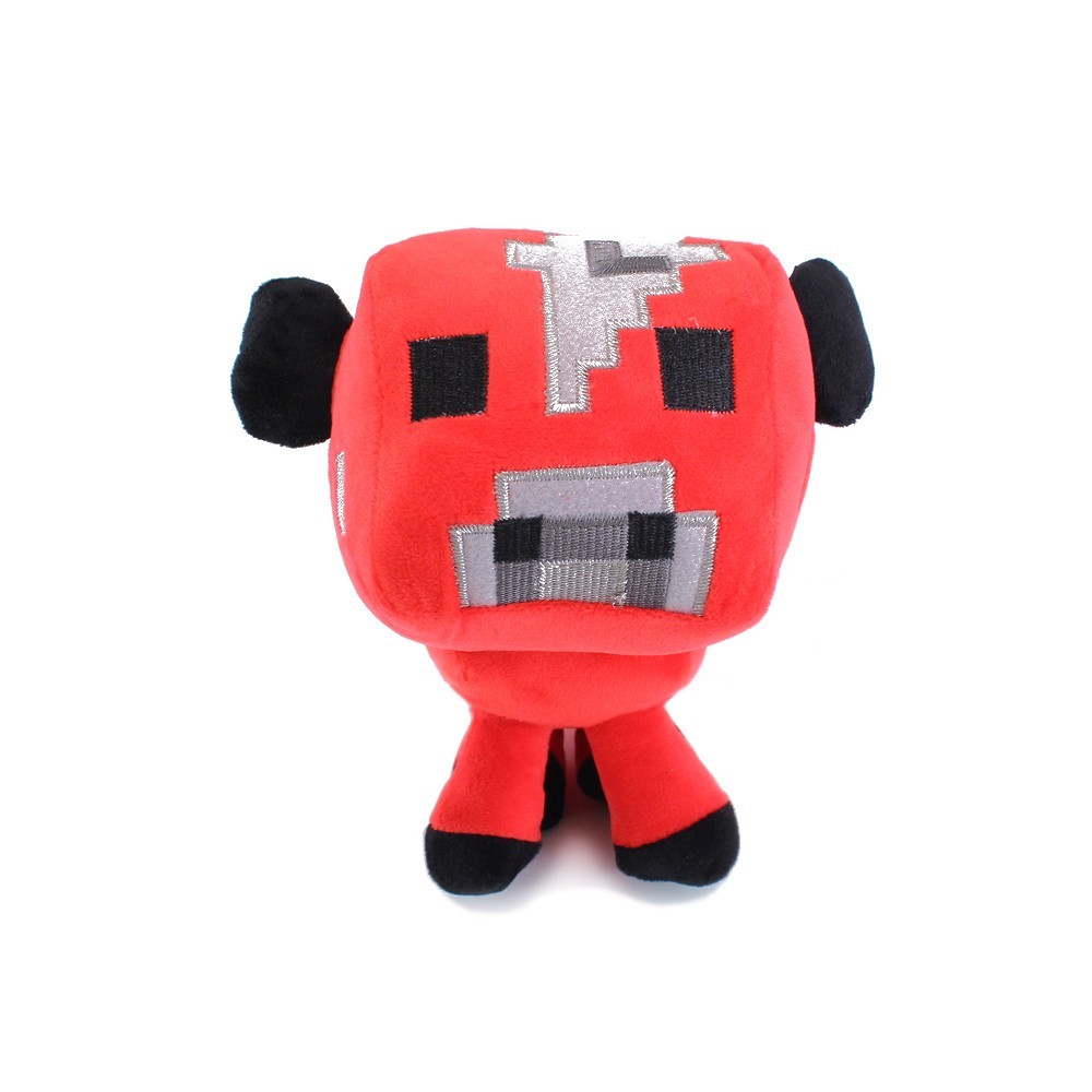 Мягкая игрушка Майнкрафт Корова Грибная 16 см Красная Minecraft (6304 ...
