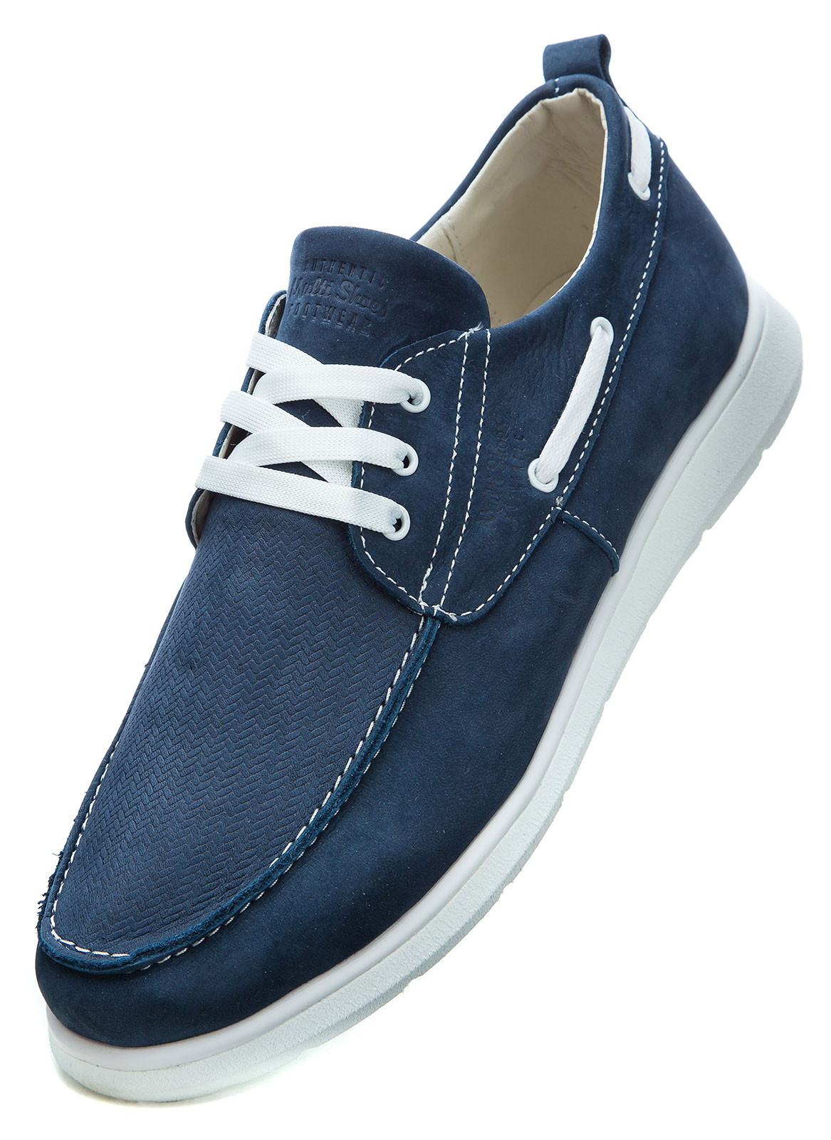 

Мокасины мужские Multi Shoes TOP Sider нубук синие 42
