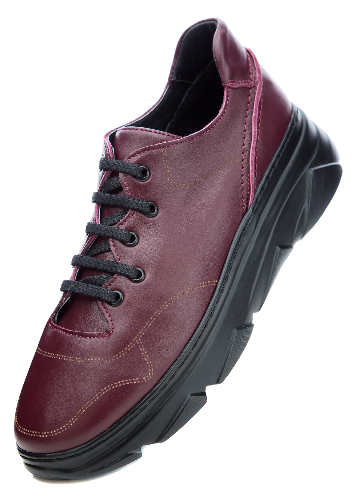 

Кроссовки женские Sandalino (GM) 20 12 бордовыe 36